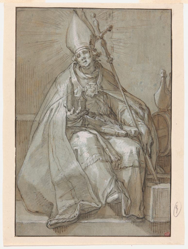 Saint Willibrord by Abraham Bloemaert
Dutch, 1566-1651 — fine art print