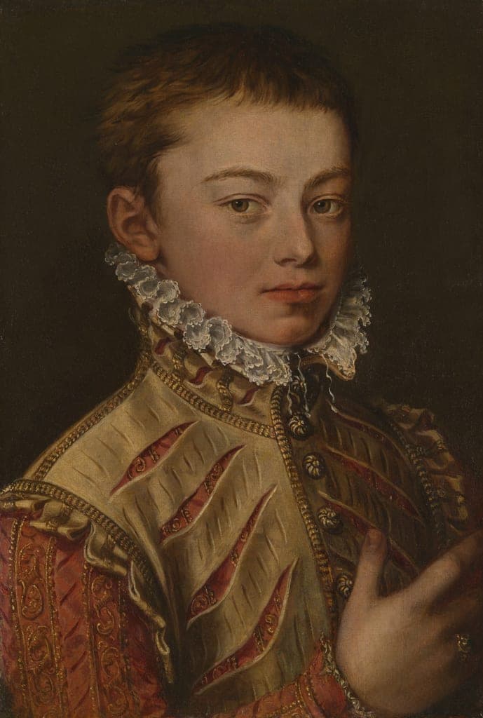 Portrait of Don Juan of Austria by Alonso Sánchez Coello (Spanish, 1531/32–1588) — fine art print