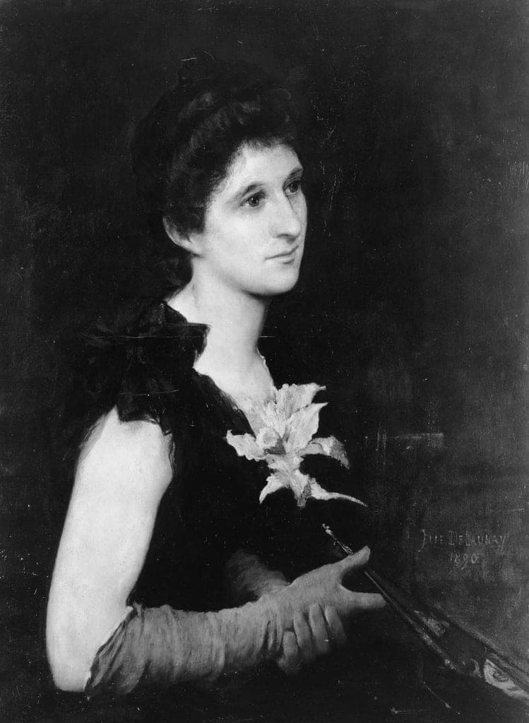 Portrait of Mrs. Charles L. Hutchinson by Jules-Élie Delaunay (French, 1828–1891) — fine art print