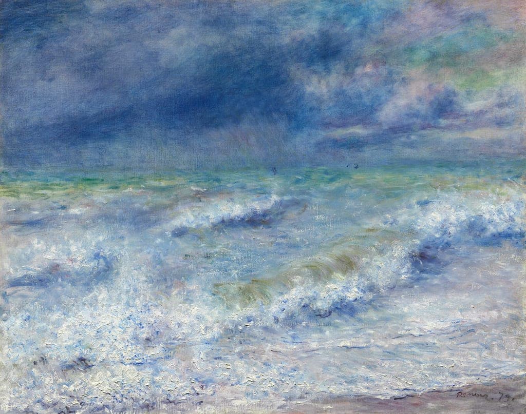 Seascape by Pierre-Auguste Renoir (French, 1841–1919) — fine art print