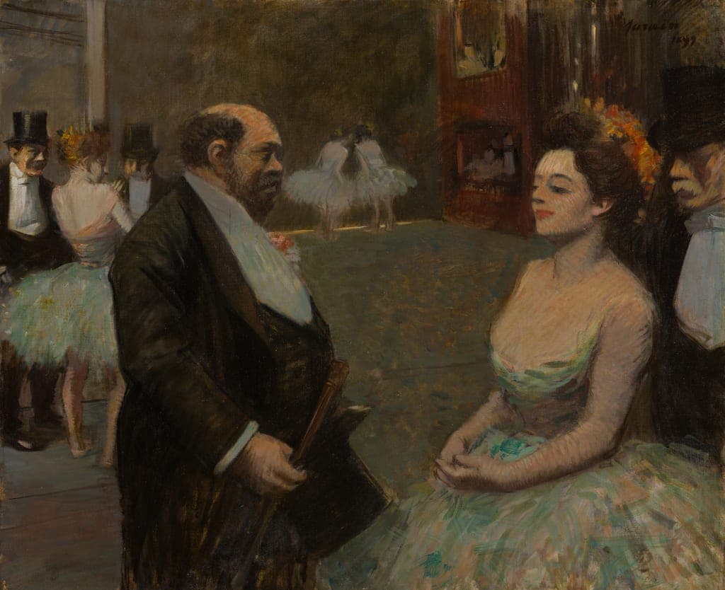 In the Wings by Jean Louis Forain (French, 1852–1931) — fine art print