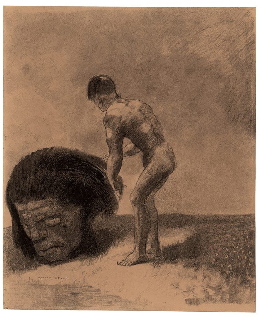 Primitive Being by Odilon Redon
French, 1840–1916 — fine art print