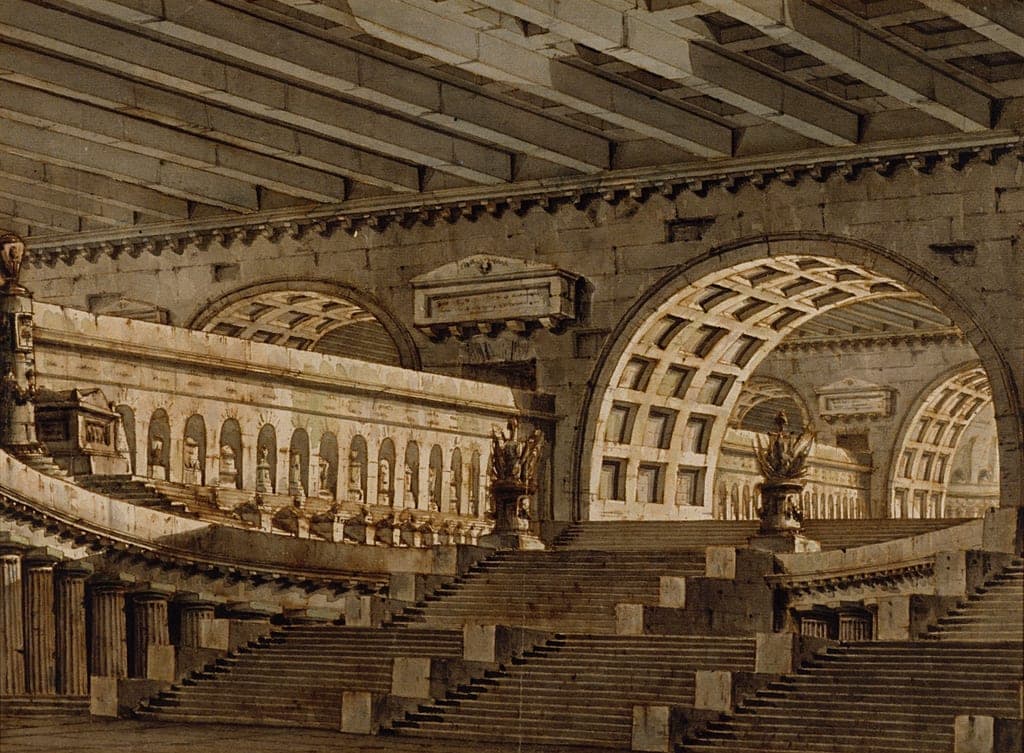 Subterranean Mausoleum by Pietro di Gottardo Gonzaga
Italian, 1751-1831 — fine art print