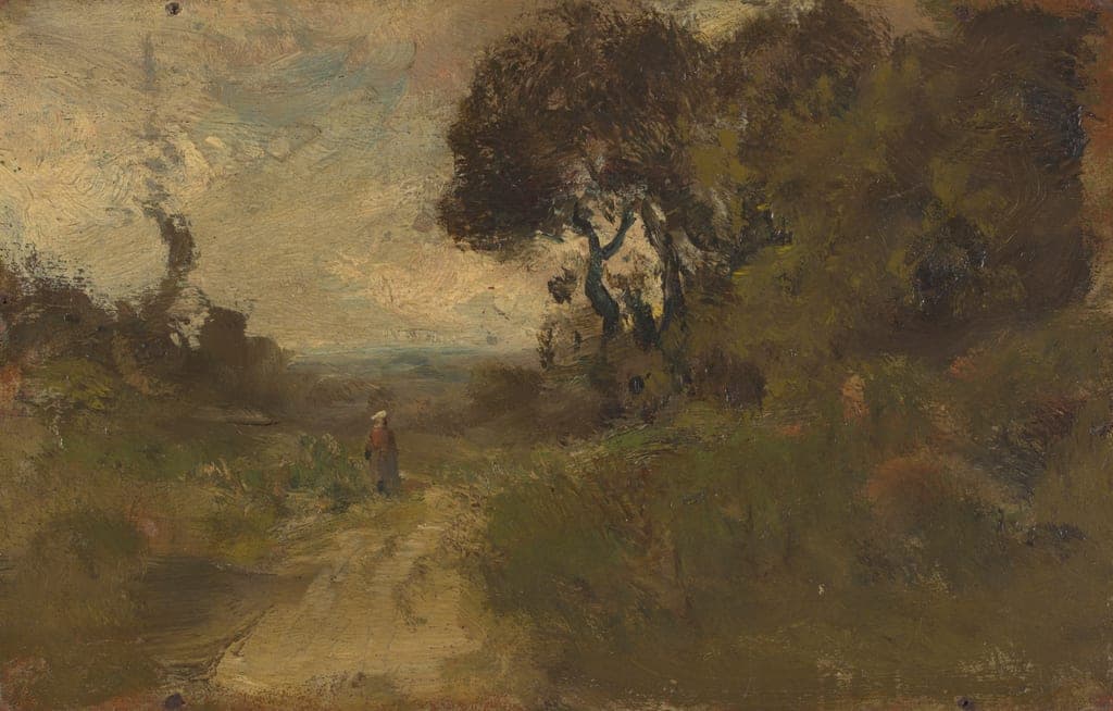 Landscape by William Keith
American, born Scotland, 1839–1911 — fine art print
