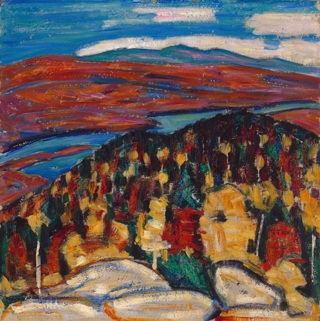 Landscape no. 26 by Marsden Hartley (American, 1877–1943) — fine art print