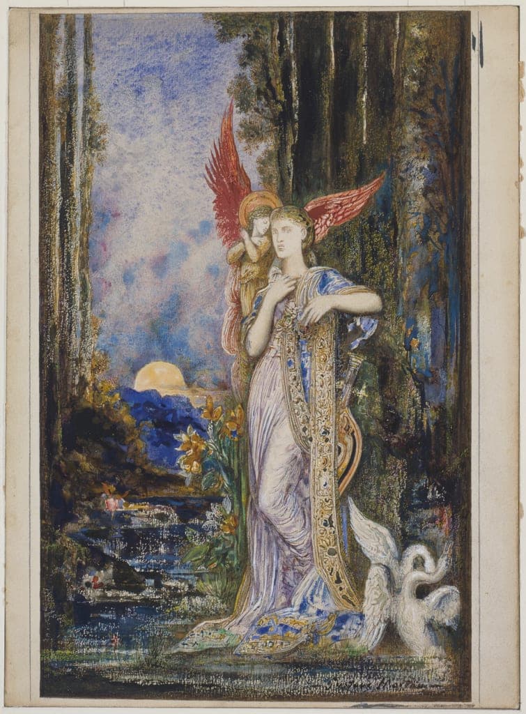 Inspiration by Gustave Moreau
French, 1826-1898 — fine art print