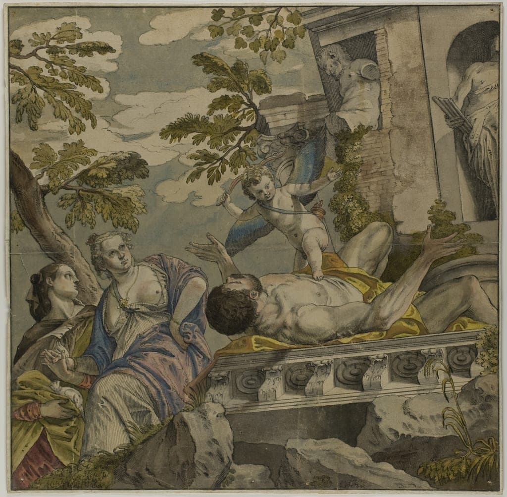 Allegory of Love: Scorn by after Paolo Caliari, called Veronese
Italian, 1528-1588 — fine art print