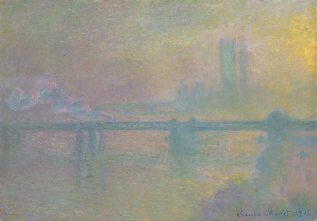 Charing Cross Bridge, London by Claude Monet (French, 1840–1926) — fine art print