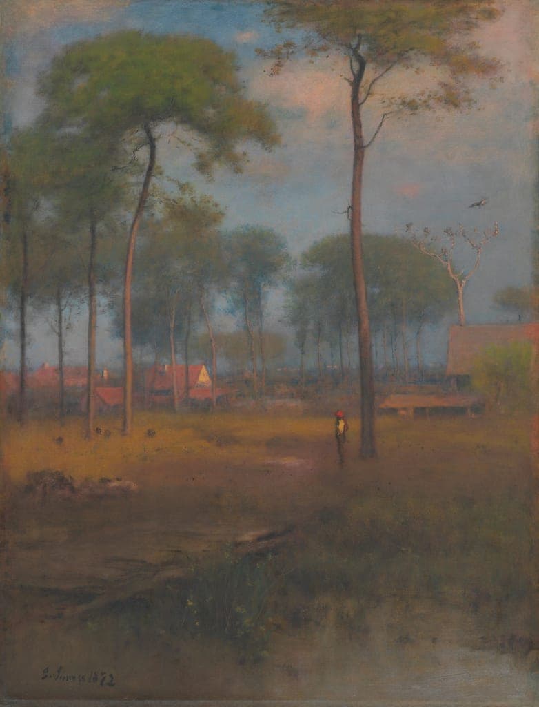 Early Morning, Tarpon Springs by George Inness (American, 1825–1894) — fine art print
