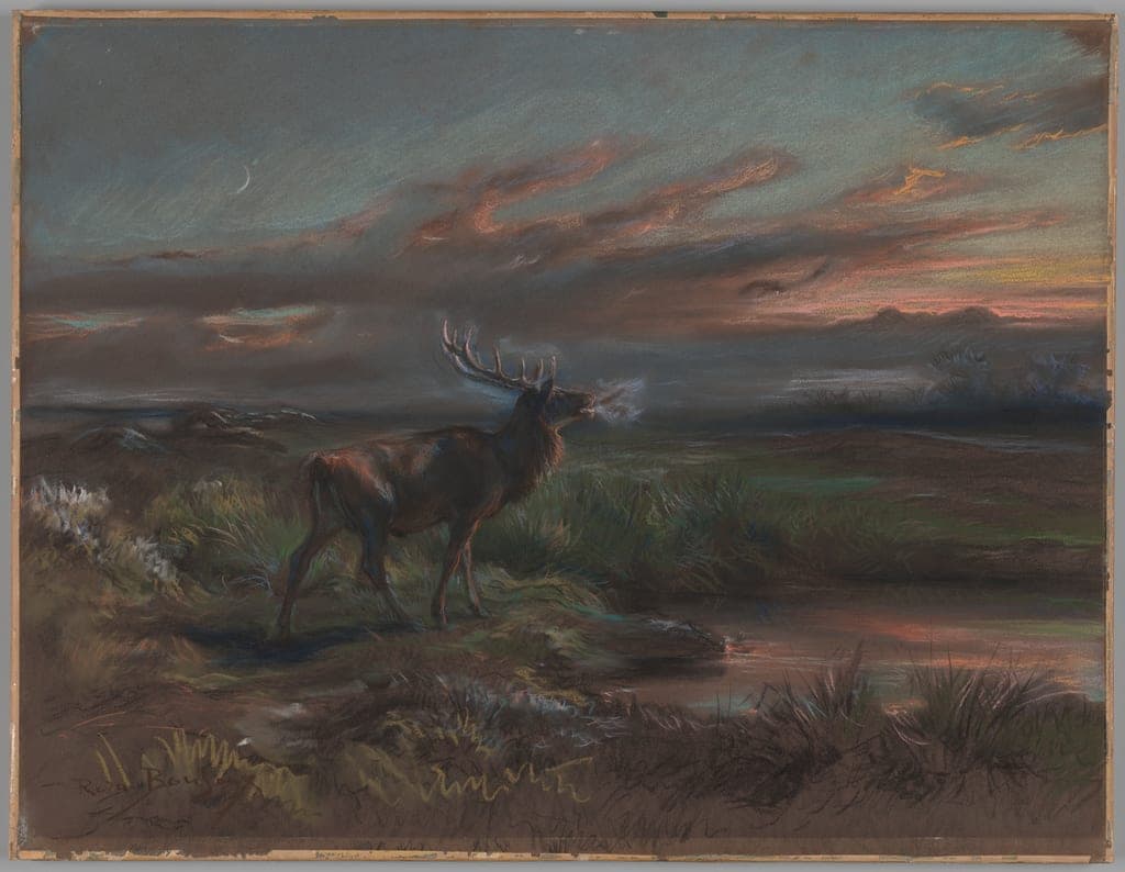The Call of the Stag by Rosa Bonheur
French, 1822-1899 — fine art print