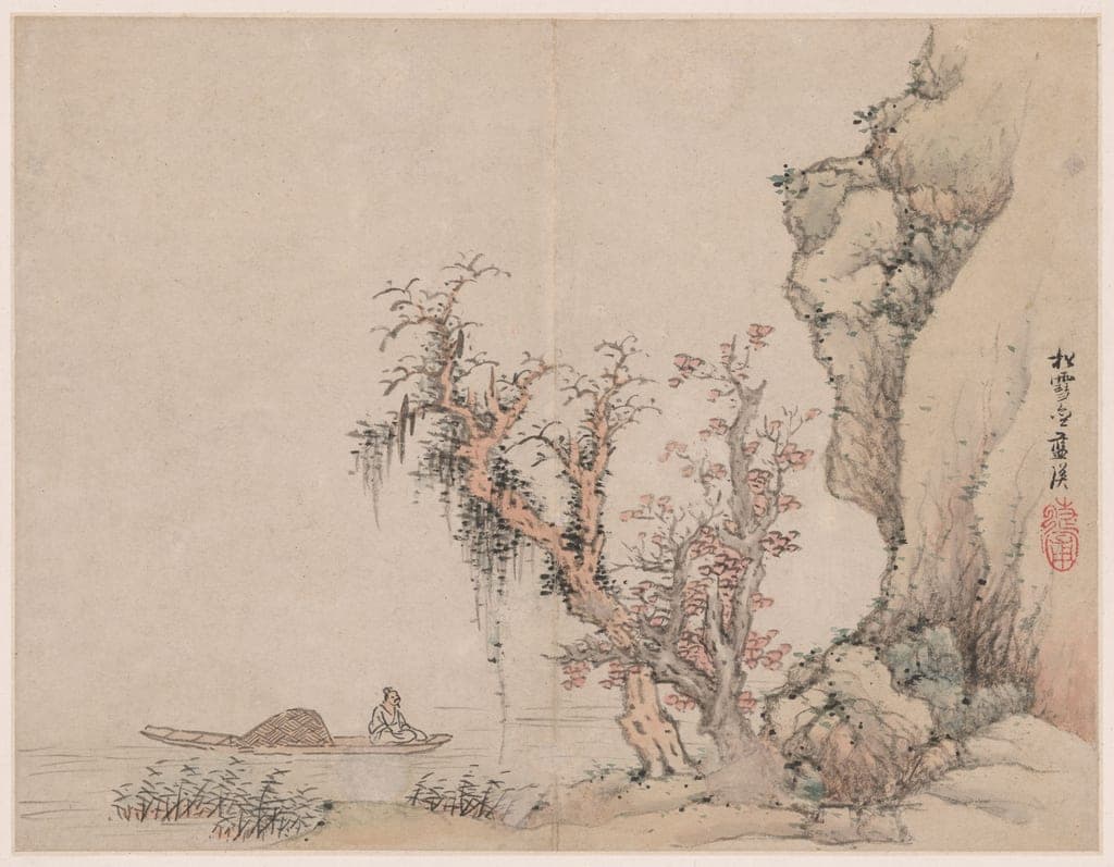 Landscape in the Style of Ancient Masters: Songxuezhai Lan Ying by Lan Ying (Chinese, 1585-c. 1664) — fine art print