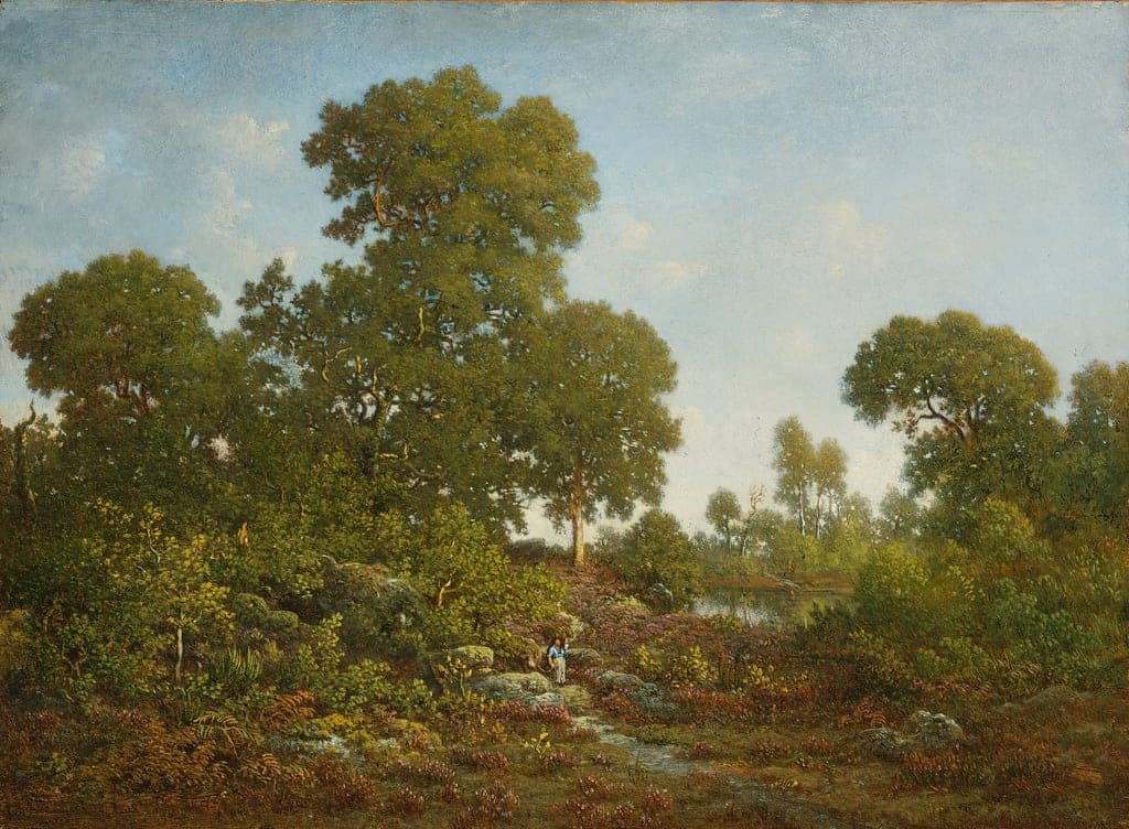 Springtime by Théodore Rousseau (French, 1812–1867) — fine art print