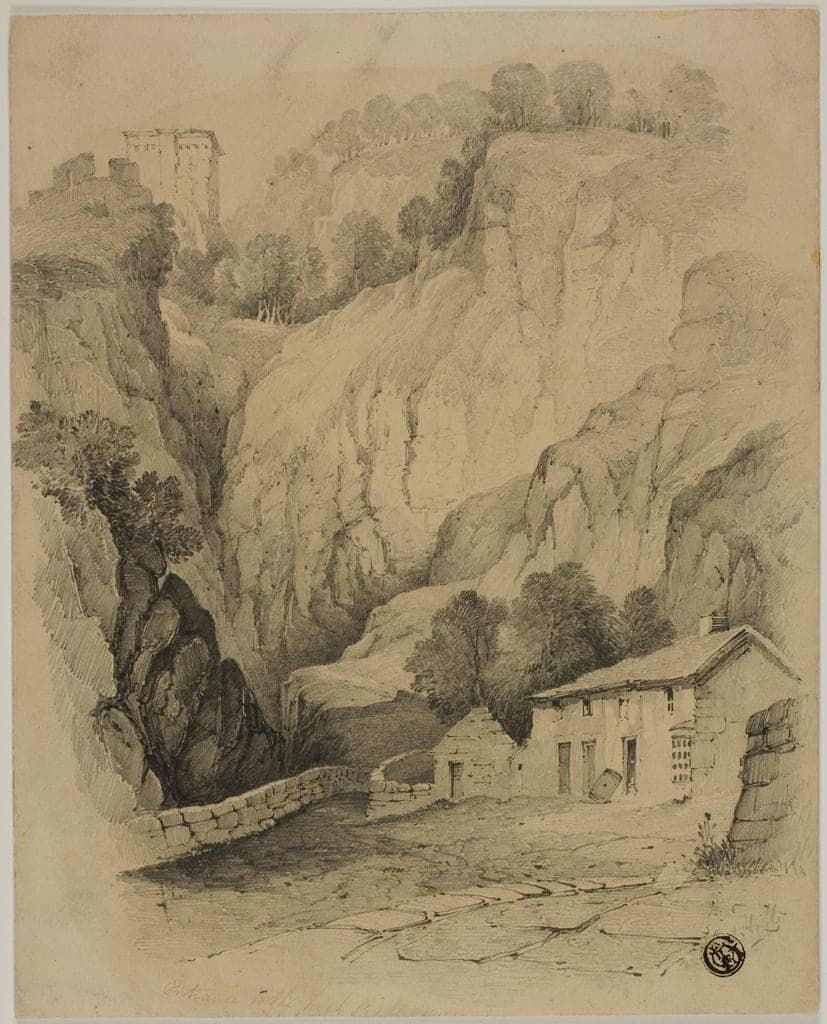 Crags and Horses in Highlands by Henry Hill
British, 1838-1911 — fine art print