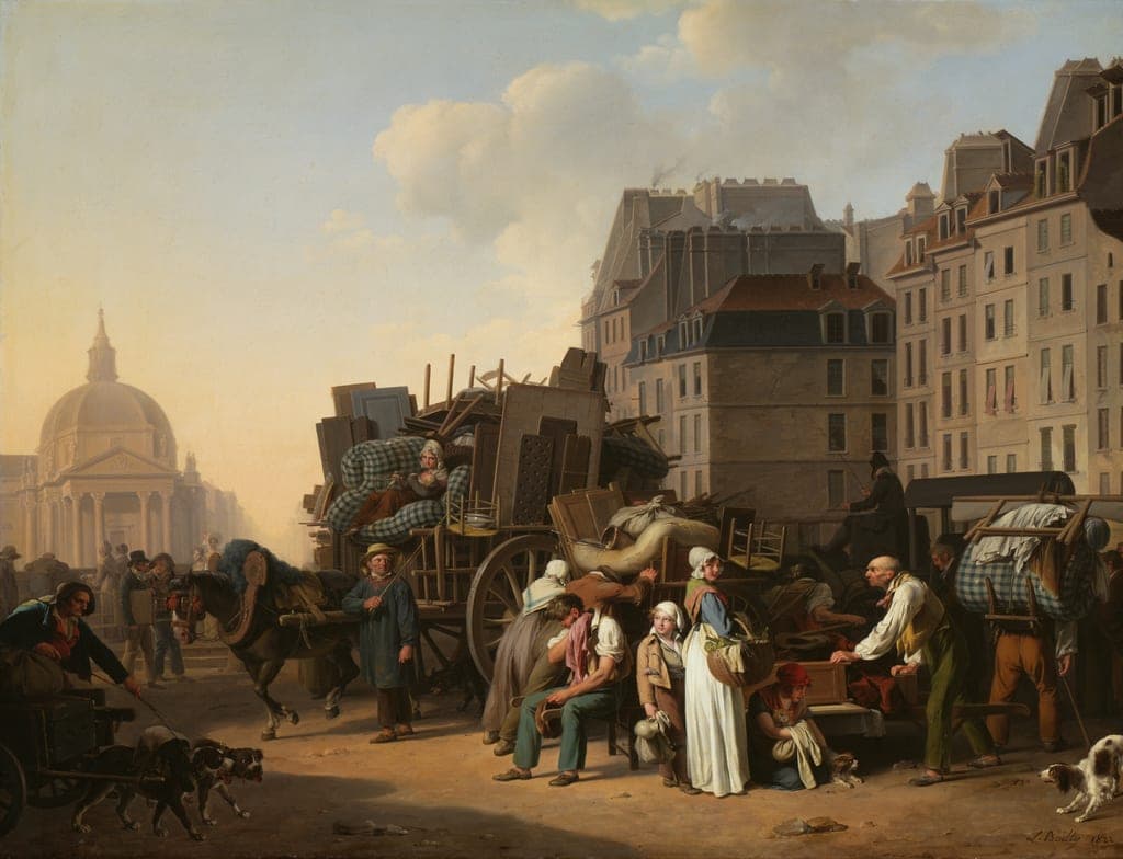 The Movings by Louis Léopold Boilly (French, 1761–1845) — fine art print