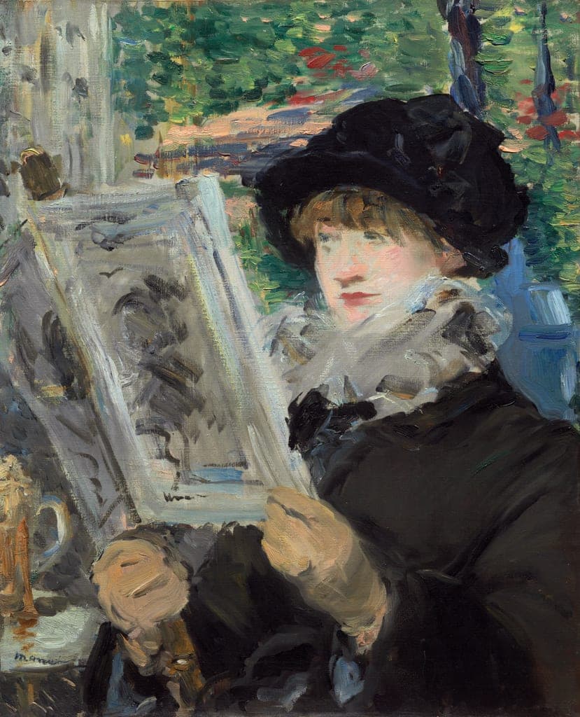Woman Reading by Édouard Manet (French, 1832–1883) — fine art print