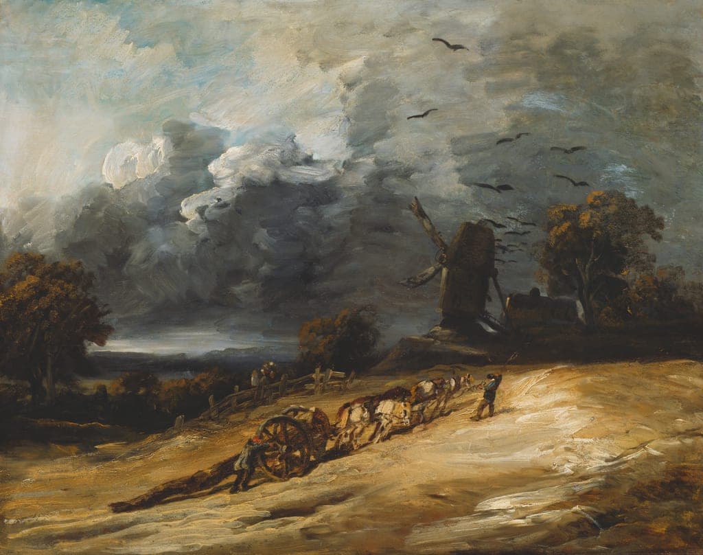 The Storm by Georges Michel (French, 1763-1843) — fine art print